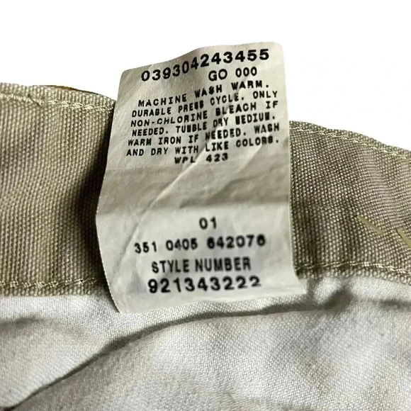 Dockers Men's Khaki Pants Beige Size 32x32 Machine Washable Multiple Pockets - Picture 7 of 7